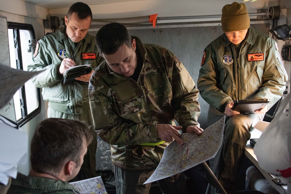 Illinois Air National Guard C130 training