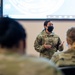 Command chief speaks to first sergeants