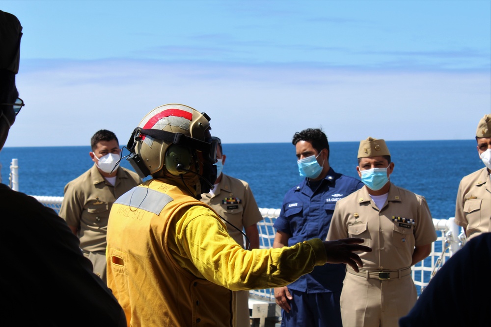 USCGC Mohawk crew engages in Ecuador