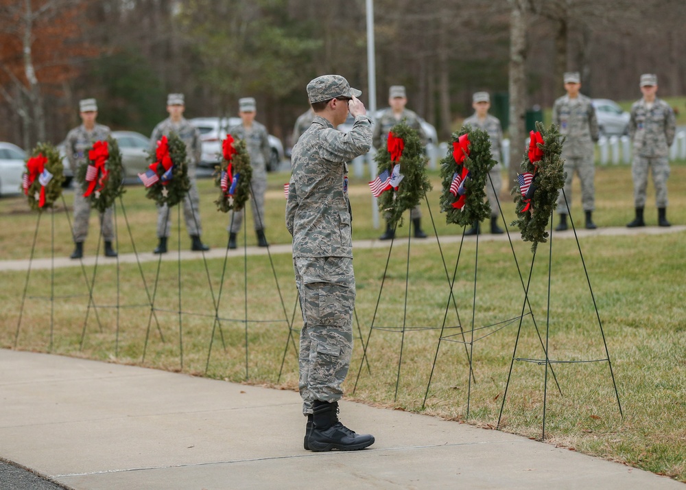 Wreaths Across America Quantico National Cemetry