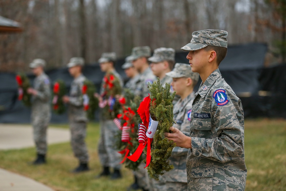 Wreaths Across America Quantico National Cemetry