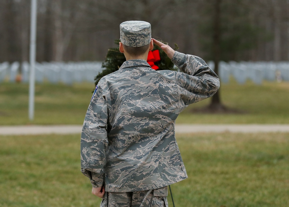 Wreaths Across America Quantico National Cemetry