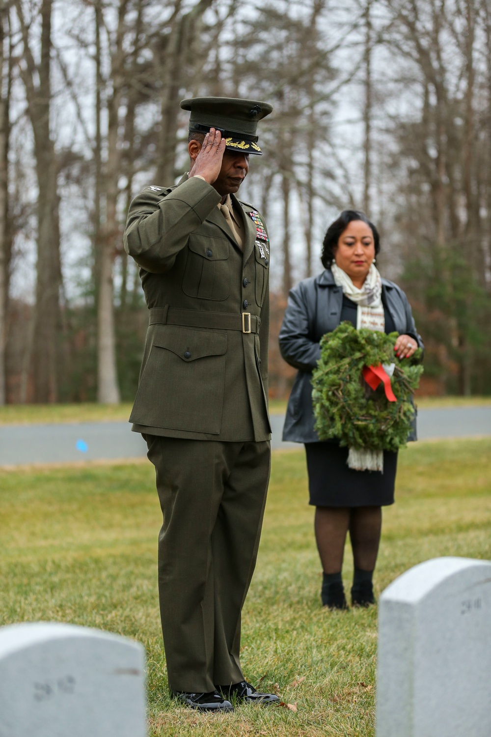 Wreaths Across America Quantico National Cemetry