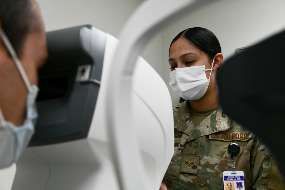 Medical Airmen keeping the 90th Missile Wing Healthy