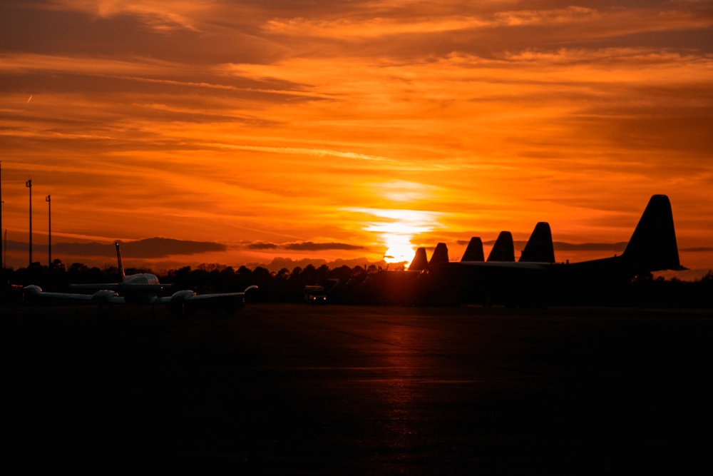 Flight Line Sunsets