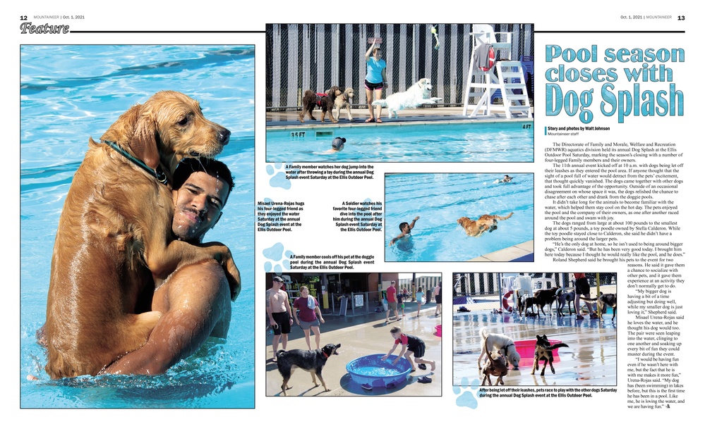 Pool season closes with Dog Splash