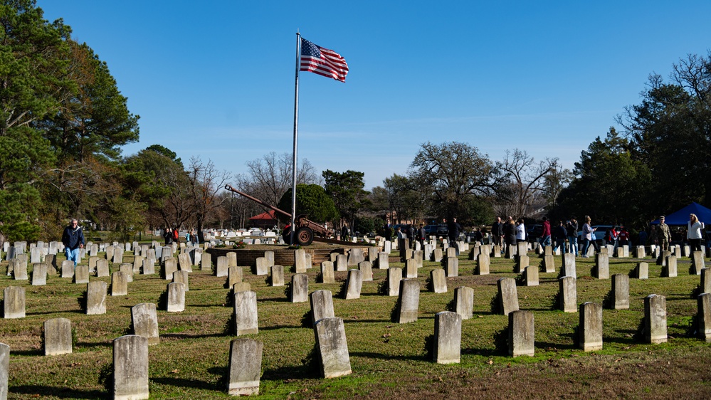 Barksdale, community honor fallen veterans