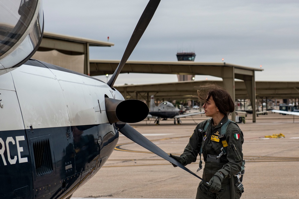 Laughlin AFB allies training and working together