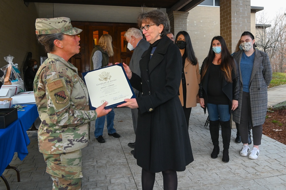Farewell held for Civilian Personnel Officer