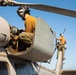 HSC 28 Sailors Conduct Pre-Flight Checks of MH-60S Sea Hawk Helicopter