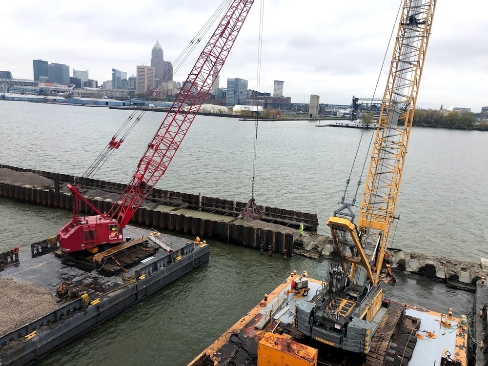 Cleveland Breakwater Repairs