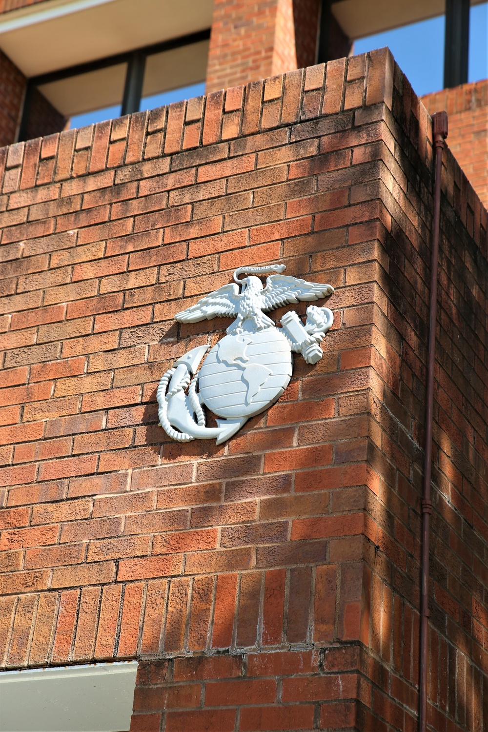 EGA on Exterior Wall of Marine Corps Logistics Command Headquarters