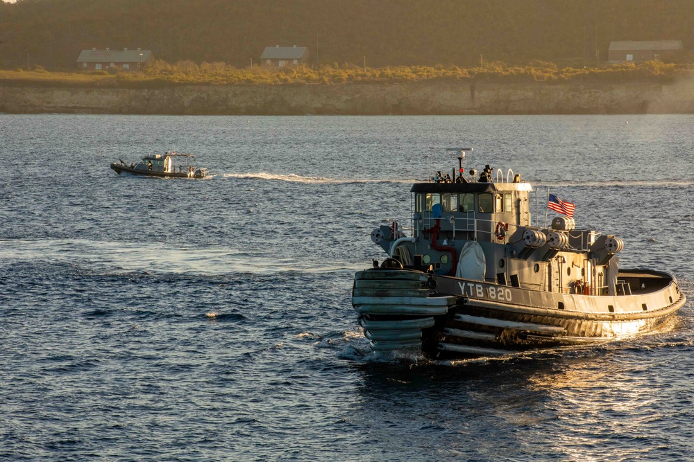 USS Billings Arrives at Naval Station Guantanamo Bay