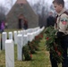 Hundreds gather at two local Wreaths Across America events to honor veterans