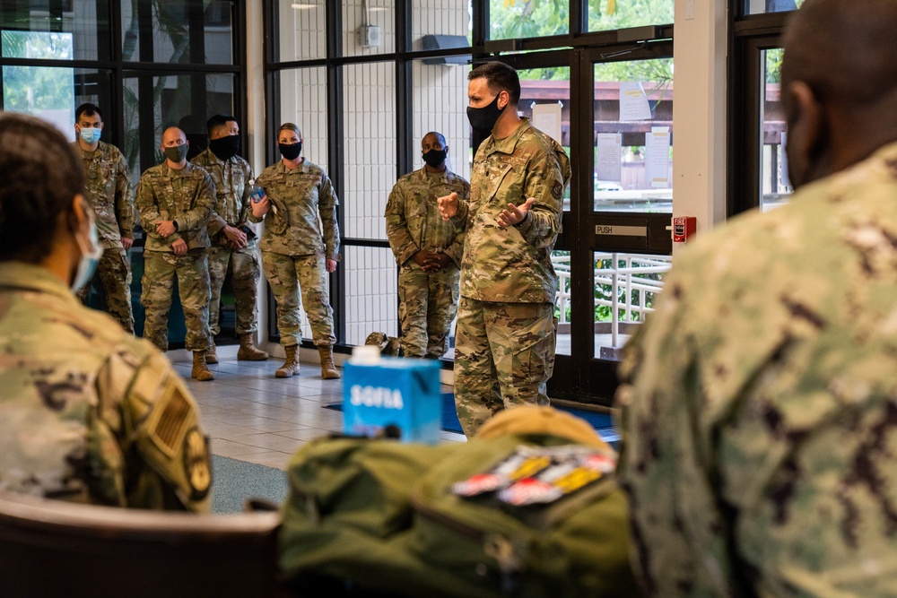 All Call held with Dorm Airmen about water quality recovery efforts