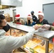 Leadership serves Wright-Patt Airmen Christmas meal