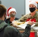 Leadership serves Wright-Patt Airmen Christmas meal