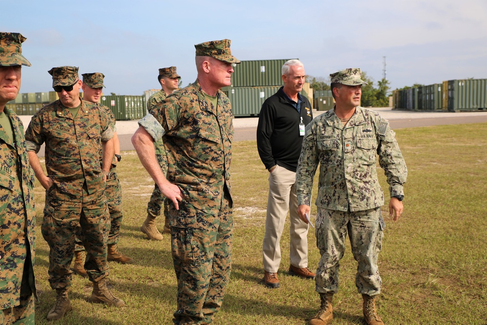 U.S. Marine Corps Deputy Commandant for Installations and Logistics visits MARCORLOGCOM, MCLB-Albany and BICmd