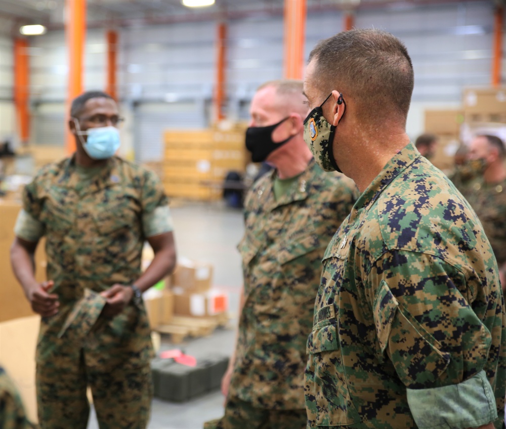 U.S. Marine Corps Deputy Commandant for Installations and Logistics visits MARCORLOGCOM, MCLB-Albany and BICmd