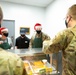 Leadership serves Wright-Patt Airmen Christmas meal
