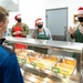 Leadership serves Wright-Patt Airmen Christmas meal