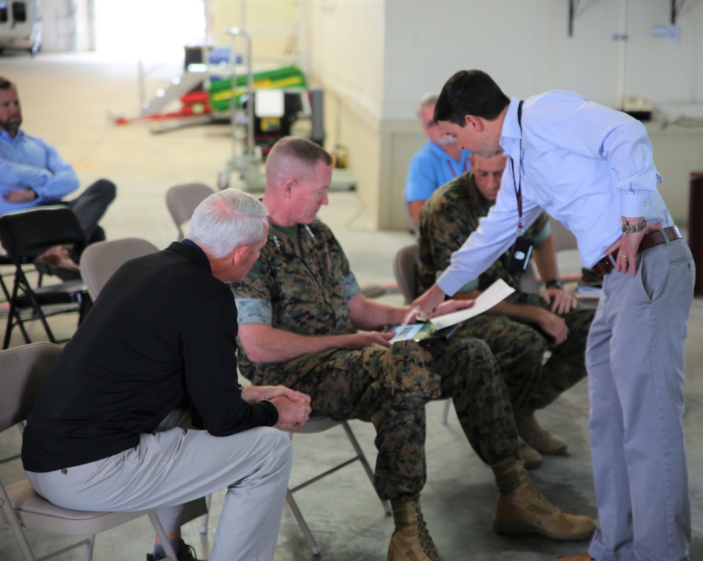 U.S. Marine Corps Deputy Commandant for Installations and Logistics visits MARCORLOGCOM, MCLB-Albany and BICmd