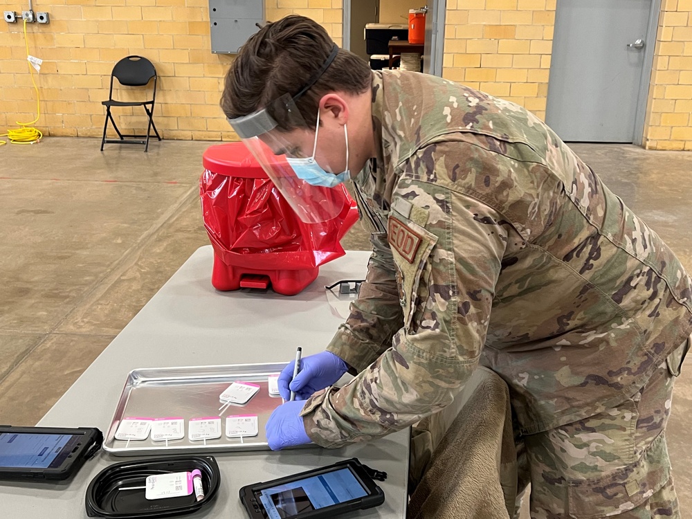 Minnesota National Guard supports COVID testing mission