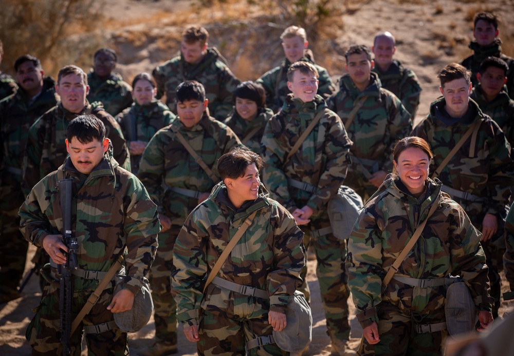 1st Supply Battalion Open Air Gas Chamber