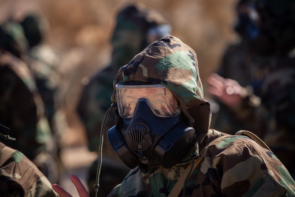 1st Supply Battalion Open Air Gas Chamber