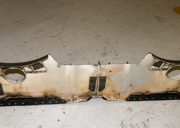 Crew chiefs rebuild F-22 after fiery crash