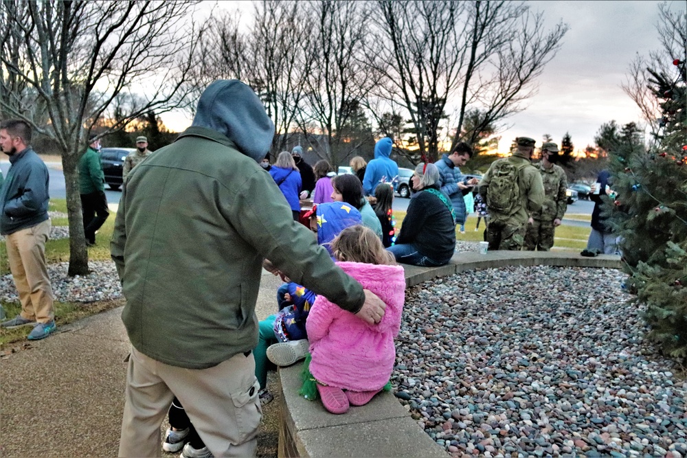 Fort McCoy community participates in 2021 Tree Lighting Ceremony