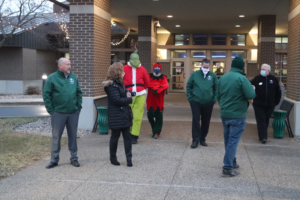 Fort McCoy community participates in 2021 Tree Lighting Ceremony