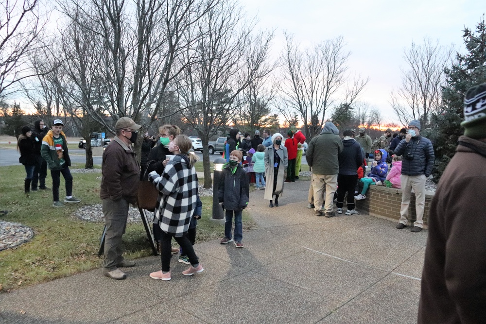 Fort McCoy community participates in 2021 Tree Lighting Ceremony