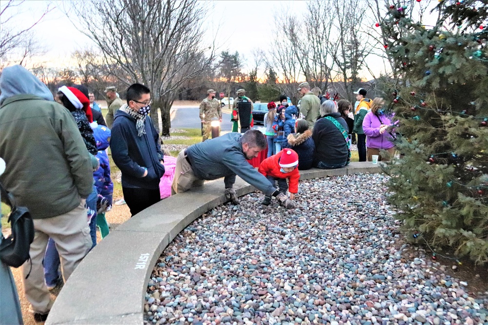 Fort McCoy community participates in 2021 Tree Lighting Ceremony