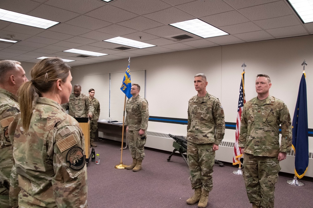 168th Wing Security Forces Change of Command