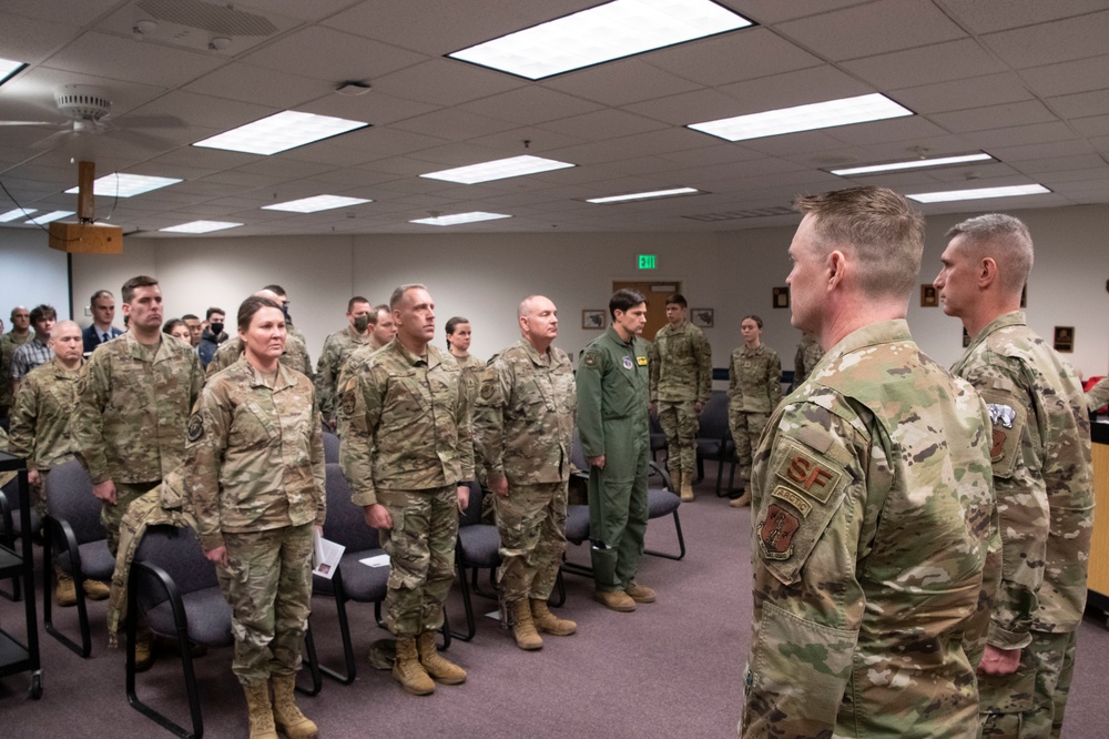 168th Wing Security Forces Change of Command