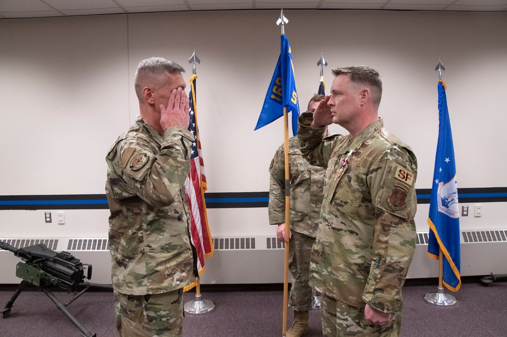 168th Wing Security Forces Change of Command