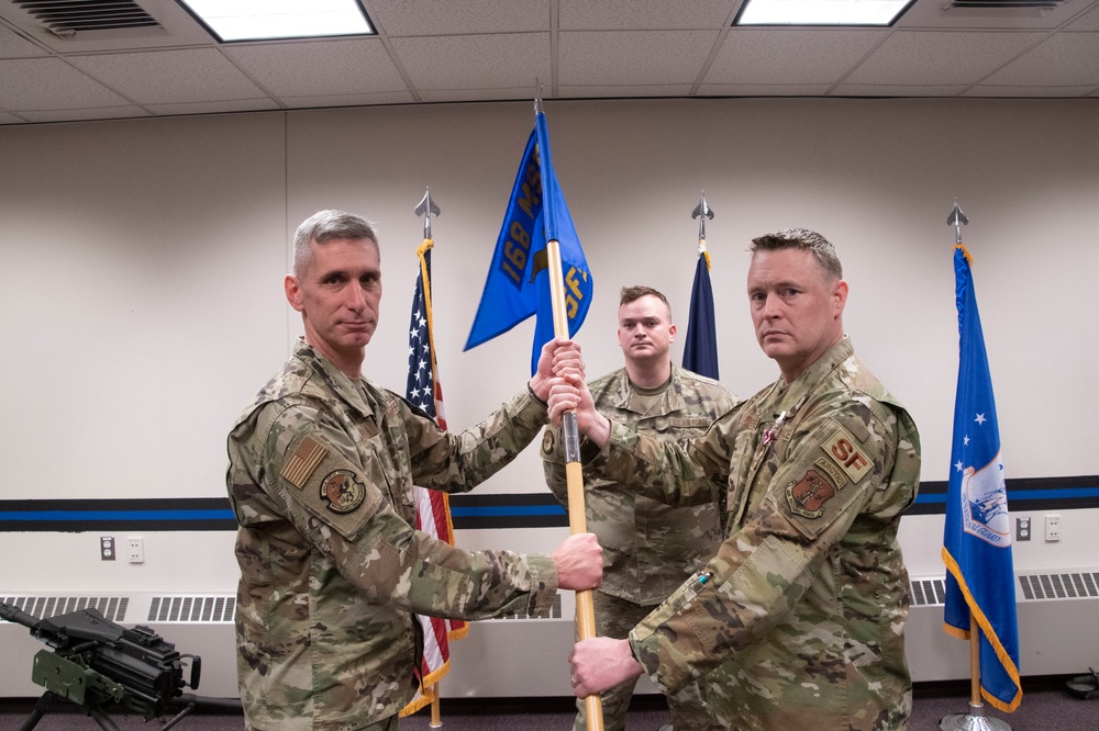 168th Wing Security Forces Change of Command