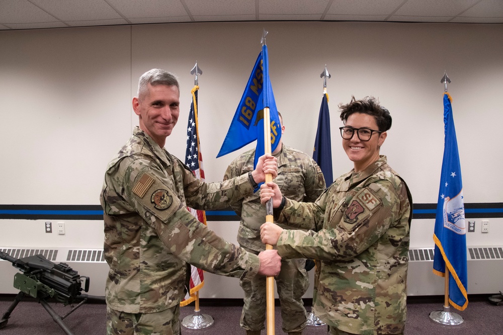 168th Wing Security Forces Change of Command