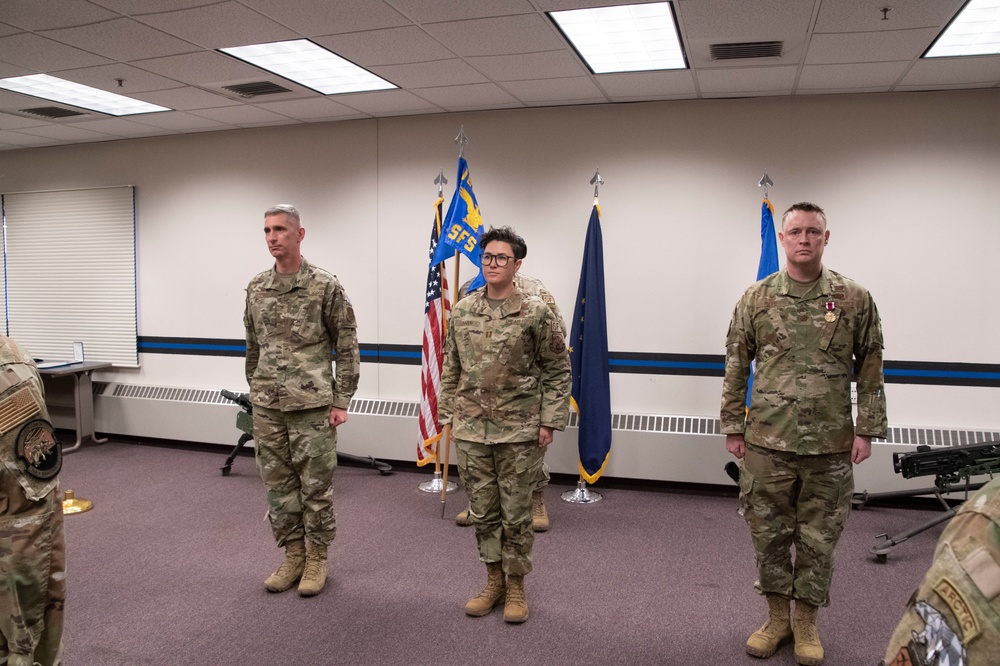 168th Wing Security Forces Change of Command