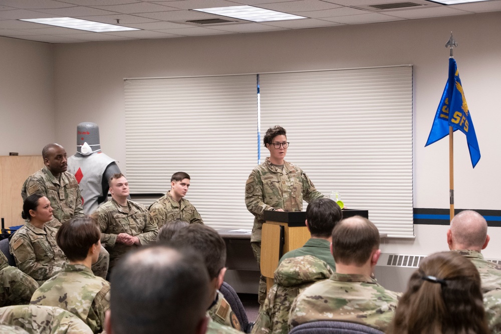 168th Wing Security Forces Change of Command