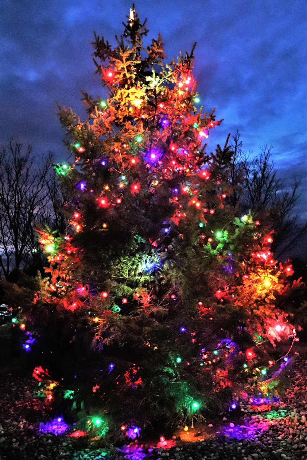 Fort McCoy community participates in 2021 Tree Lighting Ceremony