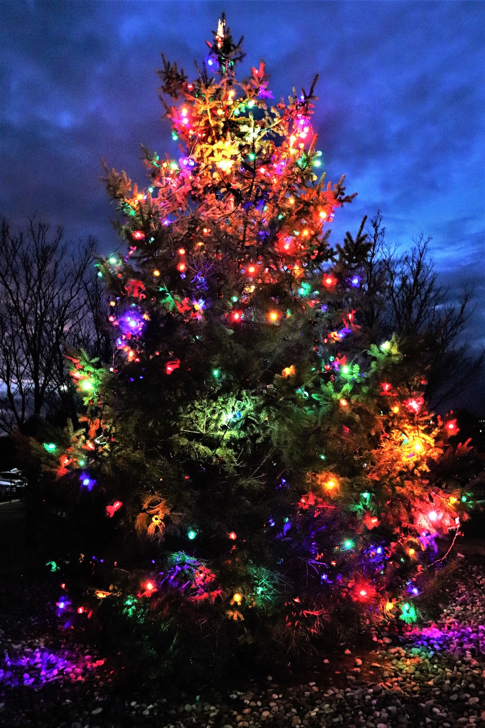 Fort McCoy community participates in 2021 Tree Lighting Ceremony