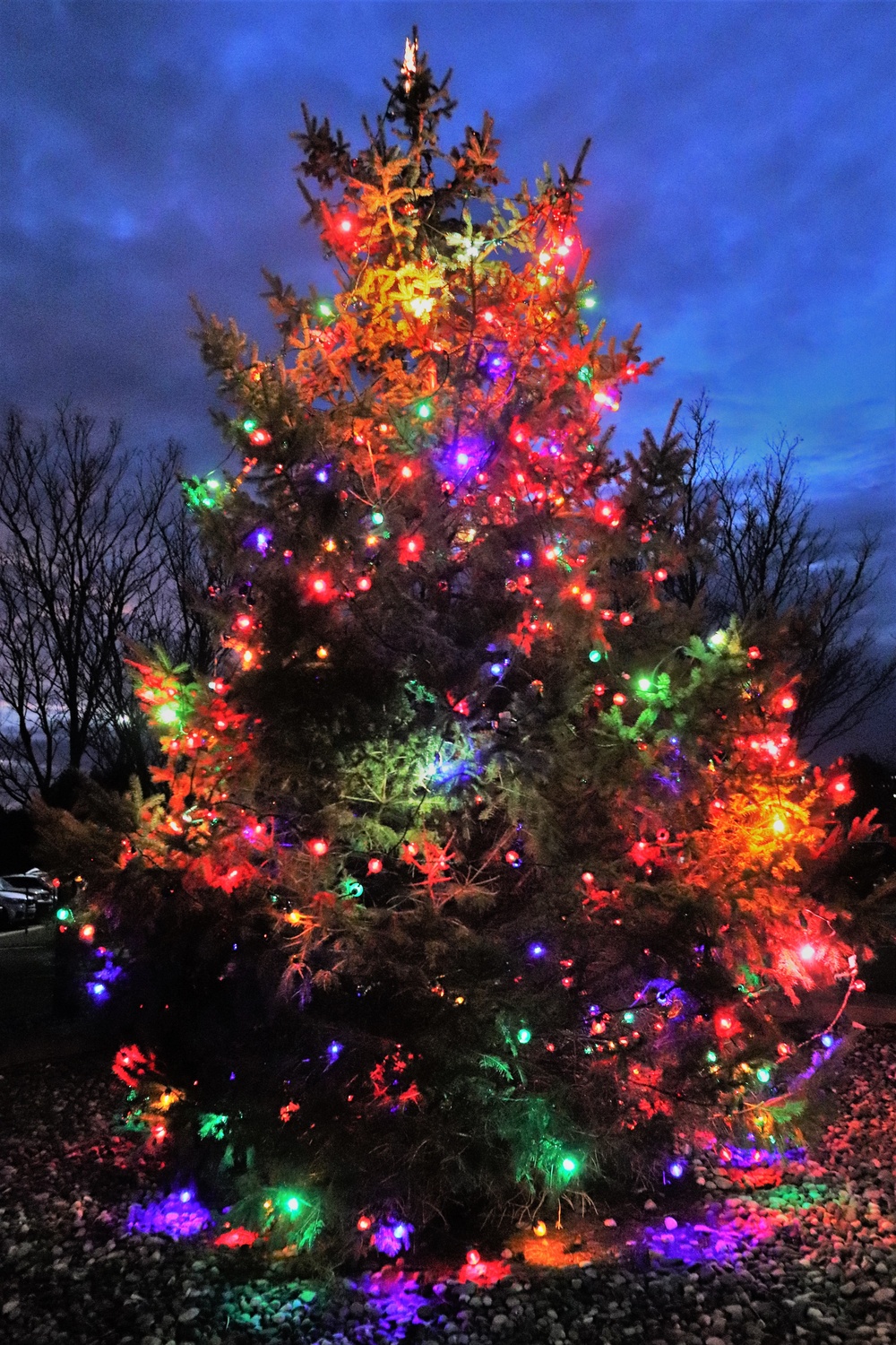 Fort McCoy community participates in 2021 Tree Lighting Ceremony