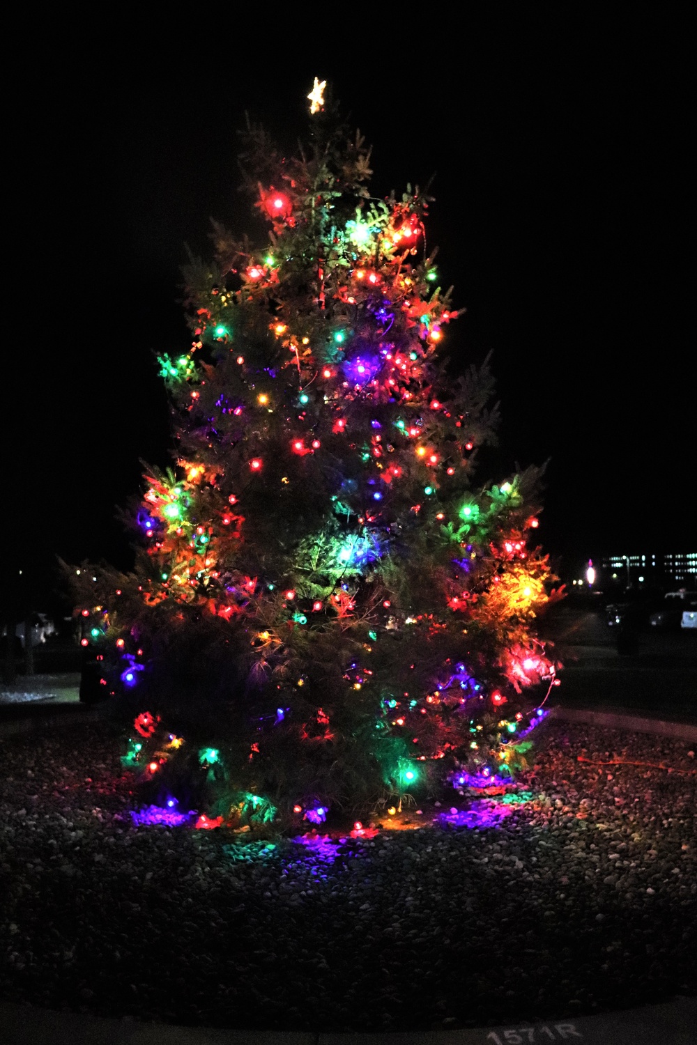 Fort McCoy community participates in 2021 Tree Lighting Ceremony