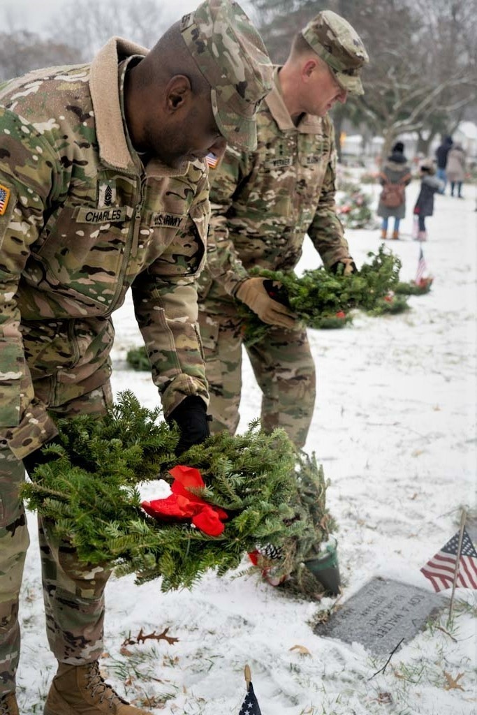 Wreaths Across America Clinton Township Wreath Laying