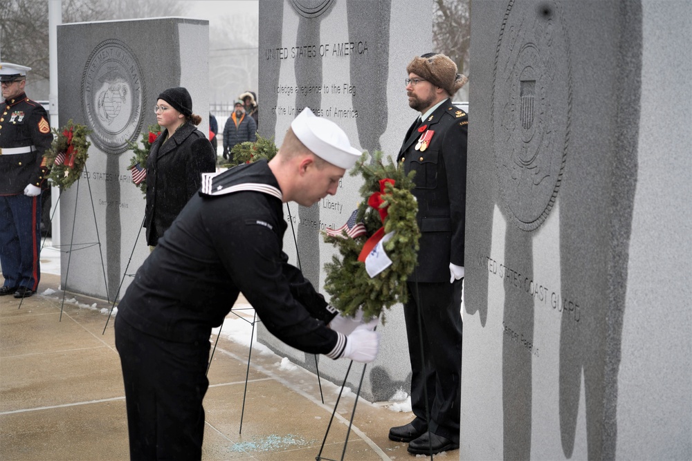 Wreaths Across America Clinton Township Navy Wreath