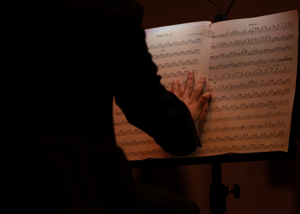 Çukurova State Symphony Orchestra performs at Incirlik Air Base