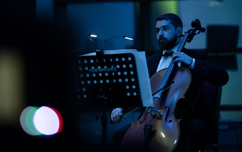 Çukurova State Symphony Orchestra performs at Incirlik Air Base