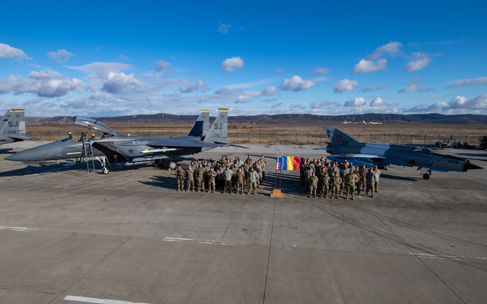 Seymour Johnson, 48th Fighter Wing, and Romanian air force Airmen complete NATO eAP